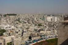 Luftaufnahme von Aleppo im Jahr 2009